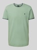 JOOP! Collection T-shirt met logoprint, model 'Platon' Lindegroen