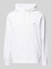 Tommy Hilfiger Hoodie mit Logo-Stitching Weiss