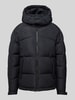 Jack & Jones Steppjacke mit Kapuze Modell 'AERO' Black