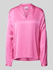 Emily Van den Bergh Bluse mit V-Ausschnitt Pink