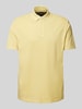 ARMANI EXCHANGE Poloshirt mit kurzer Knopfleiste Gelb