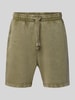 Hugo Blue Shorts mit elastischem Bund Modell 'Nebusho' Oliv