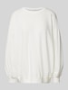 VILLA SOPHIE Oversized sweatshirt met ronde hals, model 'ESSENTIALS' Offwhite