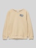 Name It Sweatshirt mit Motiv-Print Modell 'MOBANNO' Beige