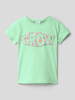 s.Oliver RED LABEL T-Shirt mit Statement-Print Mint