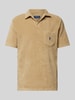 Polo Ralph Lauren Regular Fit Poloshirt mit aufgesetzter Brusttasche Beige