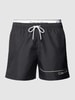 Calvin Klein Underwear Badehose im Double-Layer-Look Black