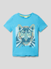 s.Oliver RED LABEL T-shirt met ronde hals Turkoois