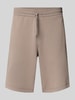 ARMANI EXCHANGE Sweatshorts mit elastischem Bund Taupe