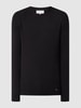 Tom Tailor Denim Pullover aus Baumwolle  Black