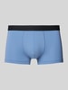 Hanro Trunks mit Label-Bund Bleu