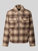JACK & JONES Premium Regular Fit Hemdjacke mit Brusttaschen Modell 'WAKEFIELD' Beige