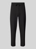 BOSS Green Regular Fit Stoffhose mit Tunnelzug Modell 'Convert' Black