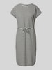 B.Young Knielanges Kleid mit Tunnelzug Modell 'PANDINNA' Black
