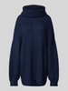 LeGer by Lena Gercke Oversized Strickpullover mit Rollkragen Modell 'Juna' Dunkelblau