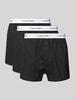 Calvin Klein Underwear Boxershorts mit elastischem Logo-Bund im 3er-Pack Black