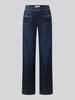 ANGELS Bootcut Jeans aus Baumwoll-Mix Modell 'Liz Glory' Dunkelblau