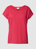 Vila T-shirt met vaste mouwomslagen, model 'DREAMERS' Roze