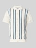 Lindbergh Freizeithemd mit Polokragen Offwhite