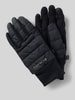 COLUMBIA Handschuhe mit Label-Print Black