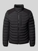 Tom Tailor Regular Fit Steppjacke mit Reißverschluss Black