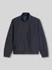 Marc O'Polo Regular Fit Blouson aus Baumwoll-Mix mit Stehkragen Marine