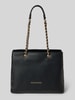 VALENTINO BAGS Shopper met labelapplicatie, model 'ARCADIA' Zwart