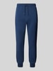 Guess Activewear Sweatpants met labelprint, model 'NEW ARLO' Donkerblauw