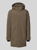 Didriksons Parka mit Ärmelriegeln Modell 'HEKTOR' Dunkelbraun