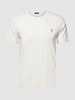 Polo Ralph Lauren T-shirt z okrągłym dekoltem Złamany biały