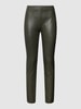 Raffaello Rossi Leggings in Leder-Optik Modell 'RESA' Olivgrün
