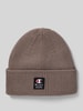 CHAMPION Beanie mit Label-Patch Dunkelgrau