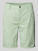 MAC Regular Fit Chino-Shorts mit Gürtelschlaufen Mint