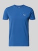 Pepe Jeans Slim Fit T-Shirt aus Baumwoll-Mix Modell 'ORIGINAL BASIC 3N' Bleu