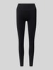 Stronger Skinny Fit Leggings mit breitem elastischem Bund Black