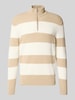 Only & Sons Regular fit schipperstrui van katoenmix, model 'PHIL' Beige