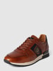Pantofola dOro Sneakers met labeldetails, model 'SANGANO' Cognac 