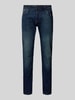 Tom Tailor Denim Straight Fit Jeans aus Baumwoll-Mix Modell 'AEDAN' Dunkelblau