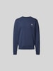 MAISON KITSUNÉ Sweatshirt aus reiner Baumwolle Dunkelblau