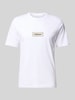 Jack & Jones T-Shirt mit Rundhalsausschnitt Modell 'JORSPLIT' Weiss