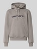 Carhartt Work In Progress Hoodie mit Logo-Schriftzug Graphit