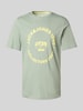 Jack & Jones T-Shirt mit Label-Print Modell 'SIMON' Mint