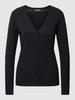 Montego Cardigan mit V-Ausschnitt Black