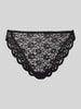 Triumph Slip in semitransparentem Design Modell 'AMOURETTE' Black