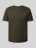 Marc O'Polo Regular Fit T-Shirt aus reiner Baumwolle Oliv