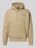 Polo Ralph Lauren Hoodie mit Label-Print Modell 'HEAVY' Khaki