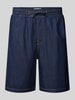 JACK & JONES Shorts mit elastischem Bund und Kordelzug Modell 'TONY' Jeansblau