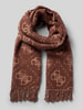 GUESS Schal mit Viskose-Anteil Cognac