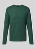 Christian Berg Men Longsleeve met ronde hals Donkergroen