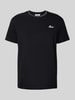 Balr. T-Shirt mit Label-Stitching Modell 'Tape' Black